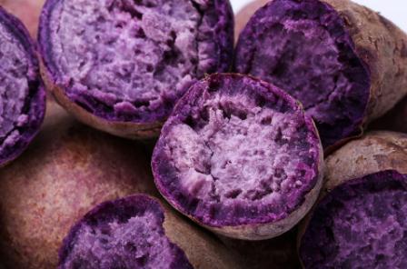 紫薯煮粥变蓝色能喝吗
