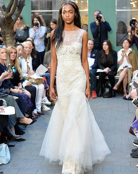 纽约新娘时装周 这辈子梦寐以求的15件新品婚纱