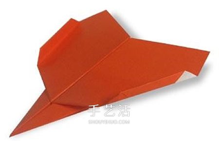 幼儿折纸战斗机的教程 简易纸飞机的折叠方法 -  www.shouyihuo.com