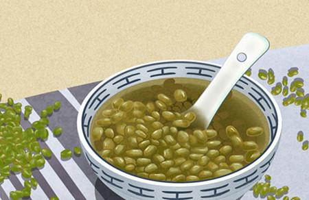 孕妇发烧可以吃绿豆汤吗