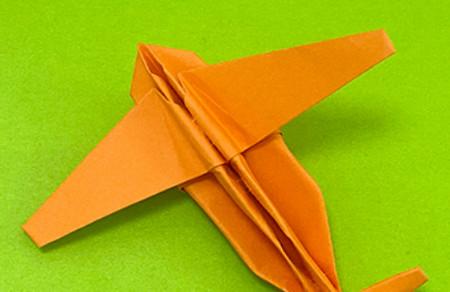 飞机折纸步骤图简单
