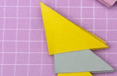 手工三角插折纸教程简单