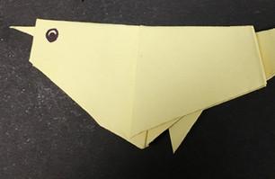 麻雀折纸步骤图