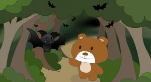 怕黑的熊宝宝故事
