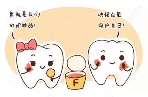 涂氟是牙齿的护肤品