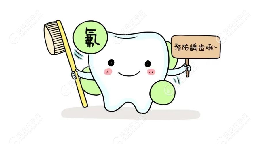 牙齿涂氟是一种预防龋齿的