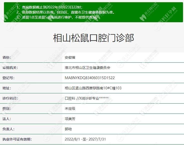 淮北松鼠口腔门诊部