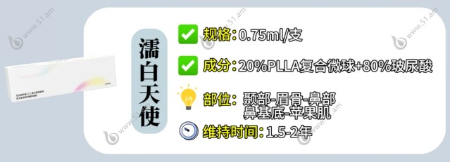 濡白天使针适合填充哪个位置