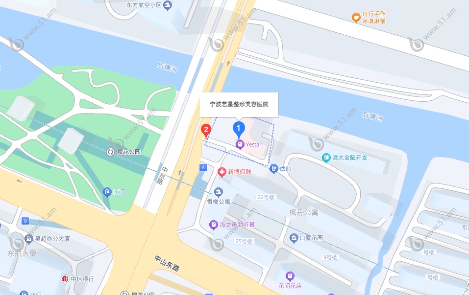 宁波鄞州艺星时代美容医院地址