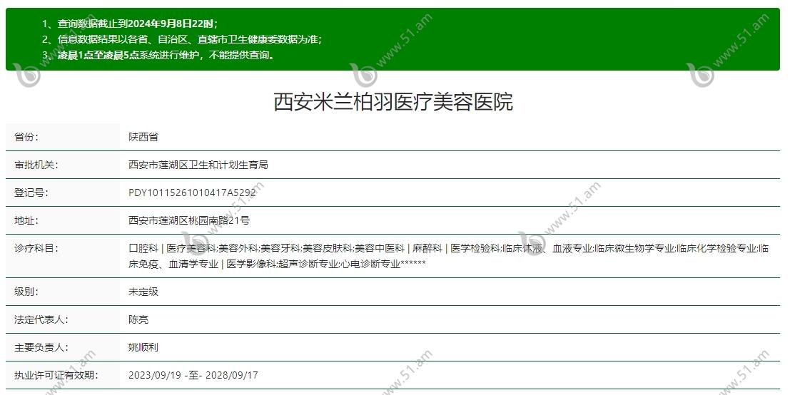 西安米兰柏羽整形正规