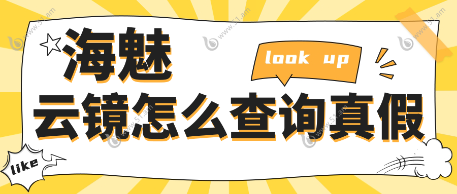 海魅云镜怎么查询真假