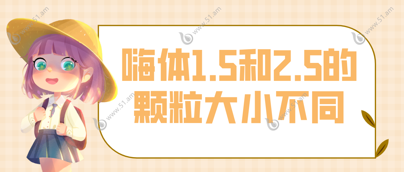 嗨体1.5和2.5的颗粒大小不同