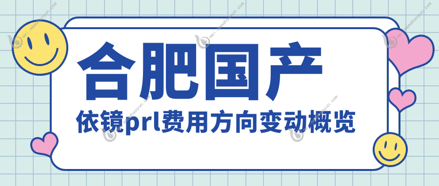合肥国产依镜prl费用方向变动概览