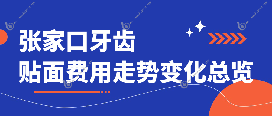 张家口牙齿贴面费用走势变化总览