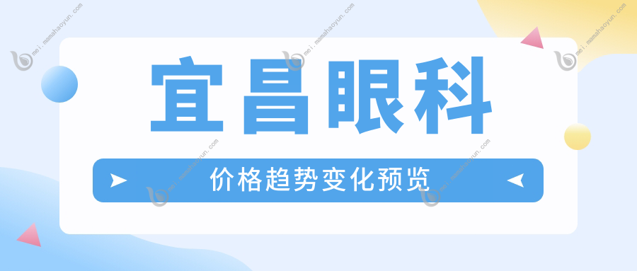 宜昌眼科价格趋势变化预览
