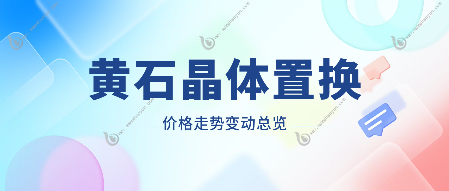 黄石晶体置换价格走势变动总览