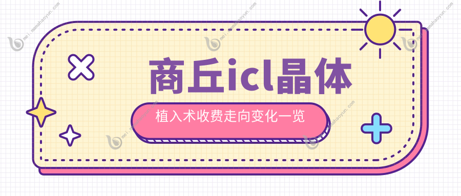 商丘icl晶体植入术收费走向变化一览