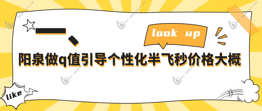 一、阳泉做q值引导个性化半飞秒价格大概需要多少钱？发布2025阳泉q值引导个性化半飞秒价目单