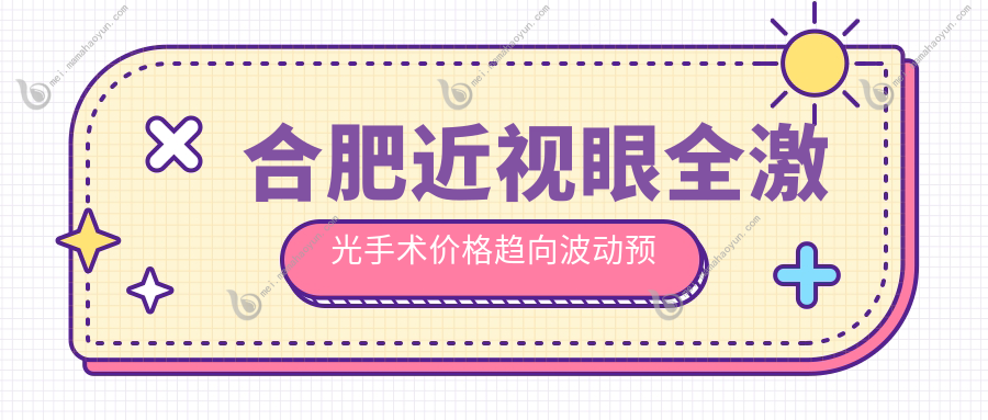 合肥近视眼全激光手术价格趋向波动预览