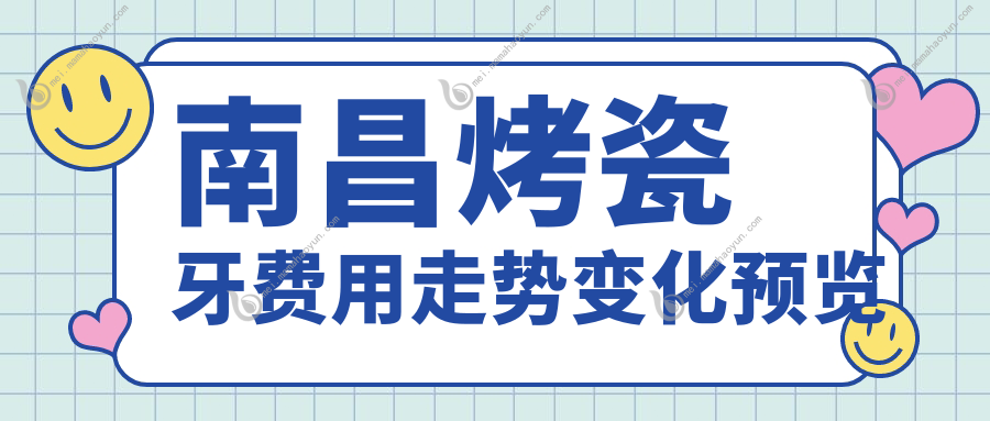 南昌烤瓷牙费用走势变化预览