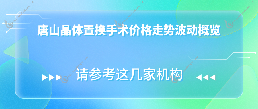 唐山晶体置换手术价格走势波动概览