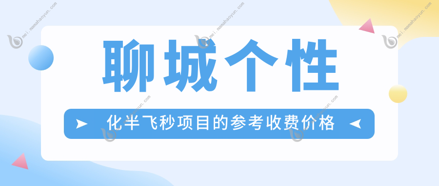 聊城个性化半飞秒项目的参考收费价格表