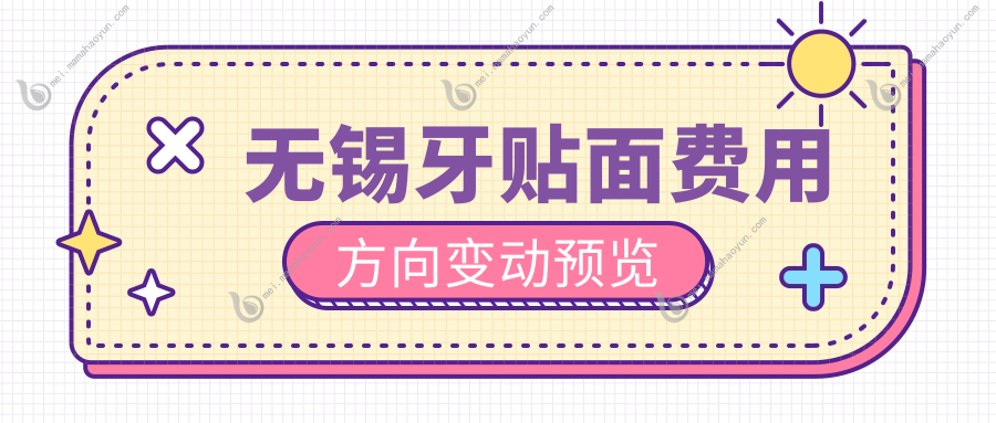 无锡牙贴面费用方向变动预览