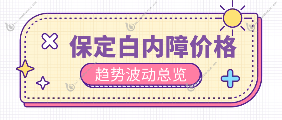 保定白内障价格趋势波动总览
