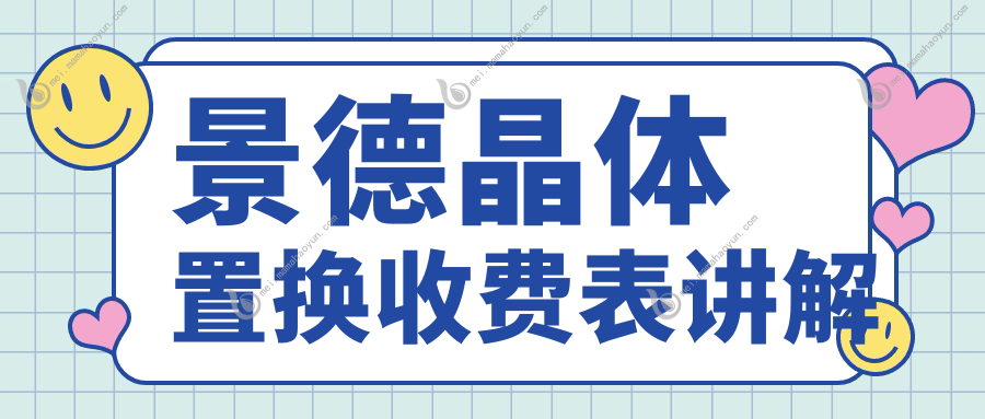 景德晶体置换收费表讲解