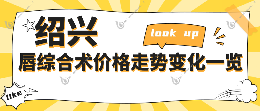 绍兴唇综合术价格走势变化一览