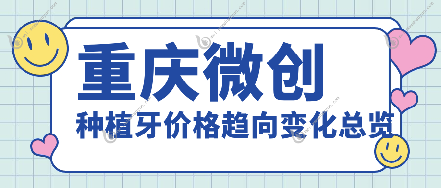 重庆微创种植牙价格趋向变化总览
