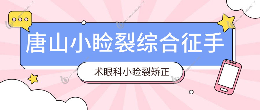 唐山小睑裂综合征手术眼科小睑裂矫正建议