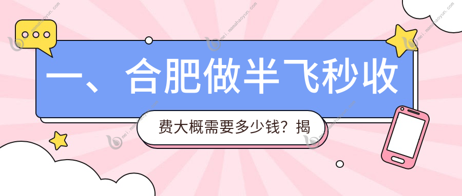 一、合肥做半飞秒收费大概需要多少钱？揭晓2025合肥半飞秒价目单