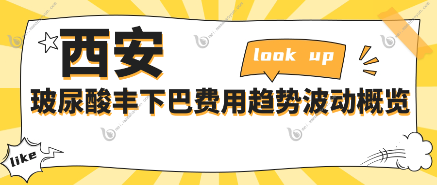 西安玻尿酸丰下巴费用趋势波动概览