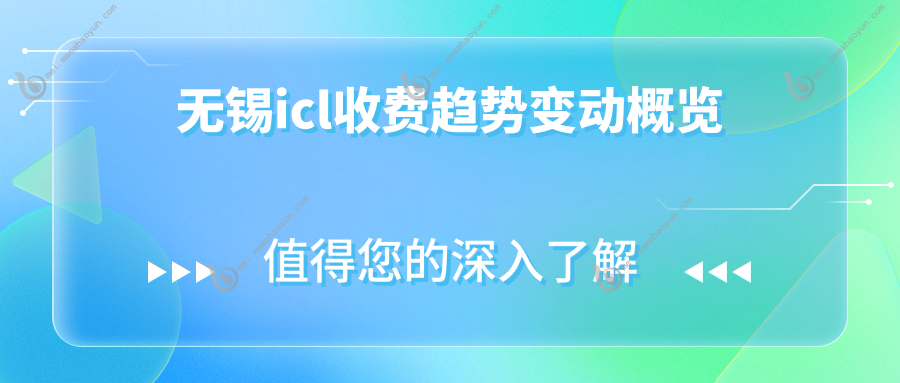 无锡icl收费趋势变动概览