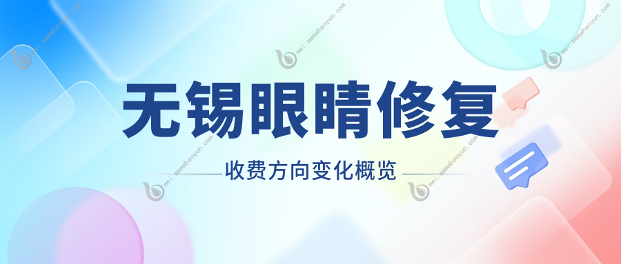 无锡眼睛修复收费方向变化概览