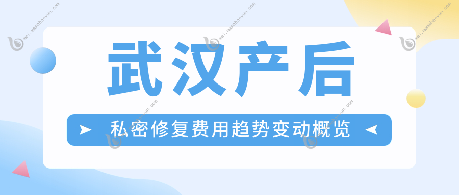 武汉产后私密修复费用趋势变动概览