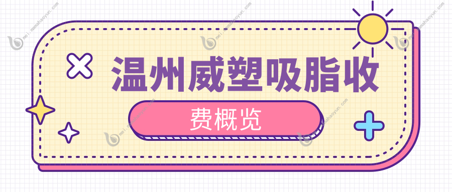 温州威塑吸脂收费概览