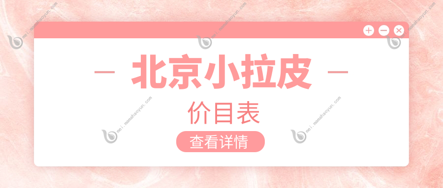 北京小拉皮价目表