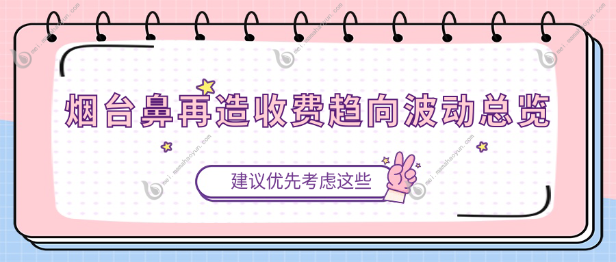 烟台鼻再造收费趋向波动总览