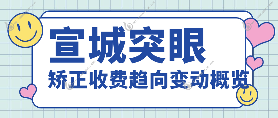宣城突眼矫正收费趋向变动概览