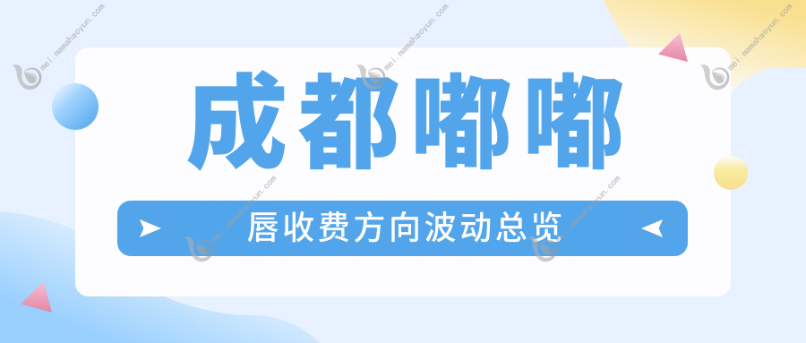 成都嘟嘟唇收费方向波动总览