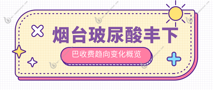 烟台玻尿酸丰下巴收费趋向变化概览