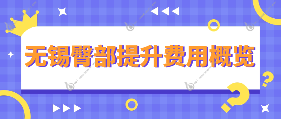 无锡臀部提升费用概览