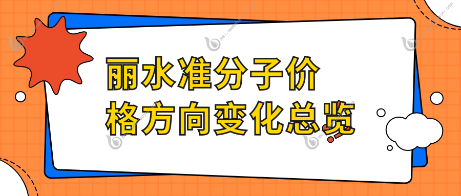 丽水准分子价格方向变化总览